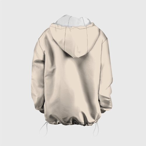 Детская куртка 3D Цветочное обрамление, цвет белый - фото 2