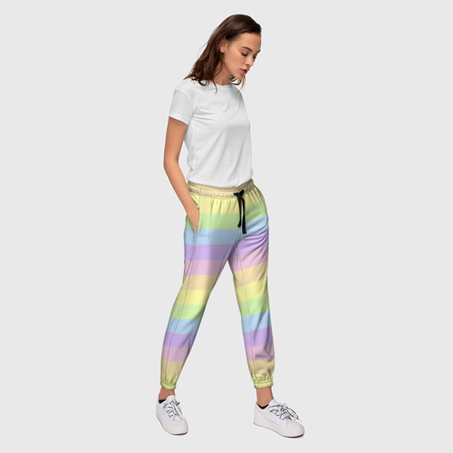 Женские брюки 3D пастельные цвета - фото 5