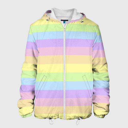 Мужская куртка 3D пастельные цвета