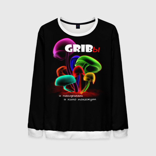 Мужской свитшот 3D GRIBы Фото 01 Мужской свитшот 3D GRIBы Фото 01