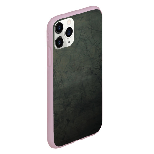 Чехол для iPhone 11 Pro матовый Текстура, цвет розовый - фото 3
