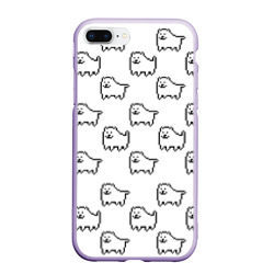 Чехол для iPhone 7Plus/8 Plus матовый Undertale Annoying dog white