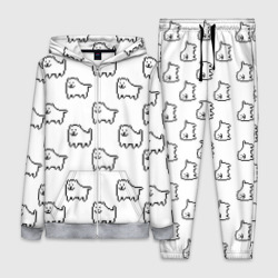 Женский костюм 3D Undertale Annoying dog white