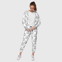 Женский костюм 3D Undertale Annoying dog white - фото 2