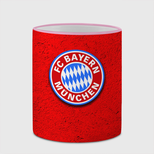 Кружка с полной запечаткой Бавария лого, цвет Кант розовый - фото 4