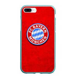 Чехол для iPhone 7Plus/8 Plus матовый Бавария лого
