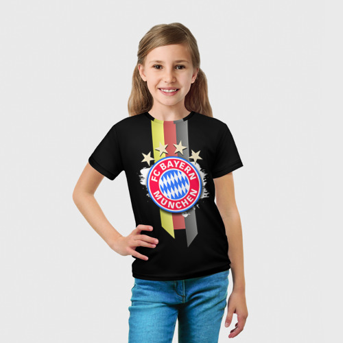 Детская футболка 3D ФК Бавария - фото 5