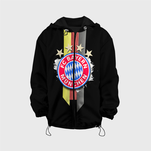 Детская куртка 3D ФК Бавария, цвет черный