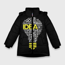 Зимняя куртка для девочек 3D Idea