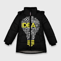 Зимняя куртка для девочек 3D Idea