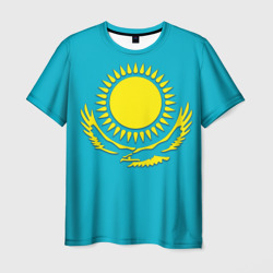 Мужская футболка 3D Казахстан