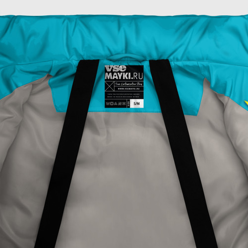 Женская зимняя куртка Oversize Казахстан, цвет светло-серый - фото 7
