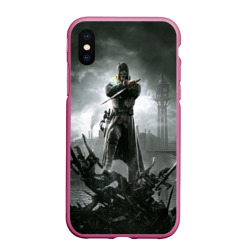 Чехол для iPhone XS Max матовый Dishonored