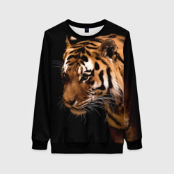 Женский свитшот 3D Тигр