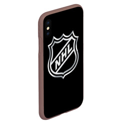 Чехол для iPhone XS Max матовый NHL - фото 2