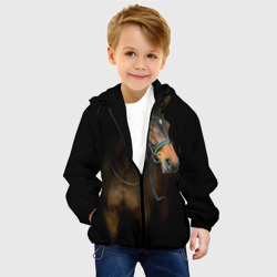 Детская куртка 3D Породистый жеребец - фото 2