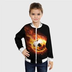 Детский бомбер 3D Страсть к футболу - фото 2