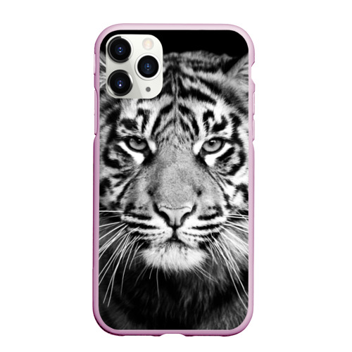 Чехол для iPhone 11 Pro матовый Красавец тигр