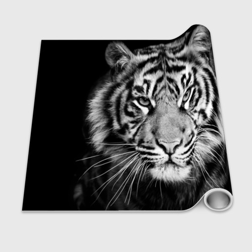 Бумага для упаковки 3D Красавец тигр Фото 01 Бумага для упаковки 3D Красавец тигр Фото 01