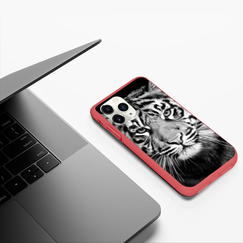 Чехол для iPhone 11 Pro матовый Красавец тигр Фото 01 Чехол для iPhone 11 Pro матовый Красавец тигр Фото 01