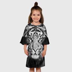 Детское платье 3D Красавец тигр - фото 2