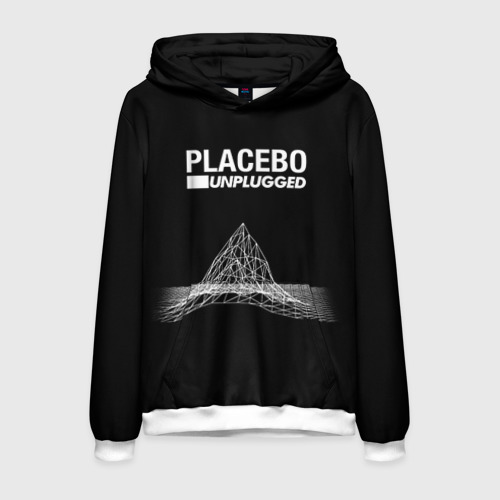 Мужская толстовка 3D Placebo, цвет белый