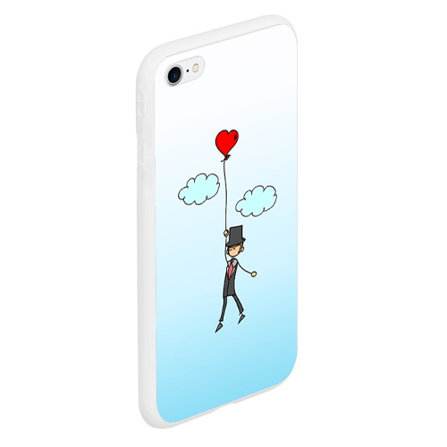 Чехол для iPhone 6Plus/6S Plus матовый Жених на шарике Фото 01 Чехол для iPhone 6Plus/6S Plus матовый Жених на шарике Фото 01