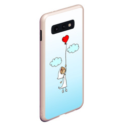 Чехол для Samsung S10E Невеста на шарике - фото 2