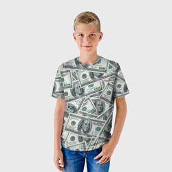 Детская футболка 3D Банкноты - фото 2