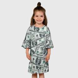 Детское платье 3D Банкноты - фото 2