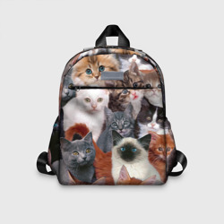Детский рюкзак 3D Котики