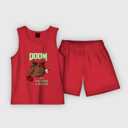 Детская пижама с шортами хлопок Doom 20 лет спустя