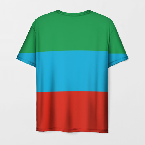 Мужская футболка 3D Дагестан, цвет 3D печать - фото 2