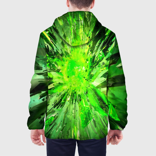 Мужская куртка 3D Кристаллы, цвет 3D печать - фото 5