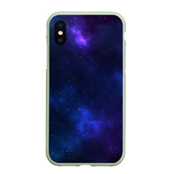 Чехол для iPhone XS Max матовый Звёздное небо