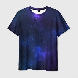 Мужская футболка 3D Звёздное небо