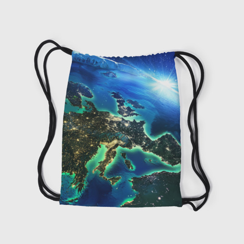 Рюкзак-мешок 3D Вид Земли из космоса - фото 7
