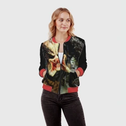 Женский бомбер 3D Чужой - фото 2