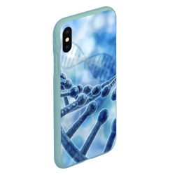 Чехол для iPhone XS Max матовый Молекула ДНК - фото 2