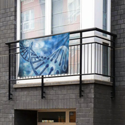 Флаг-баннер Молекула ДНК - фото 2