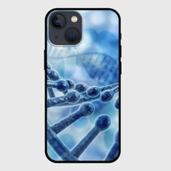 Чехол для iPhone 13 mini Молекула ДНК