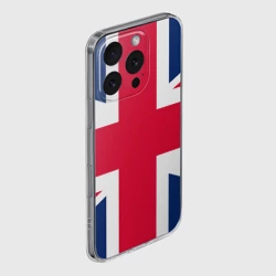 Чехол для iPhone 16 Pro Max силиконовый с защитой камеры Великобритания - фото 2