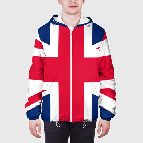 Мужская куртка 3D Великобритания, цвет 3D печать - фото 4