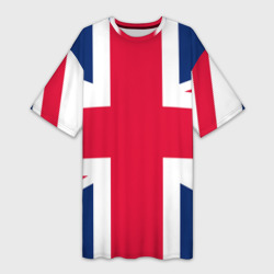 Платье-футболка 3D Великобритания