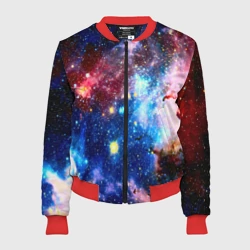 Женский бомбер 3D Звезды