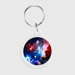 Брелок круглый Звезды