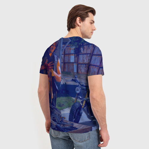 Мужская футболка 3D The walking dead, цвет 3D печать - фото 4