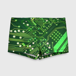 Детские купальные плавки 3D Микросхема