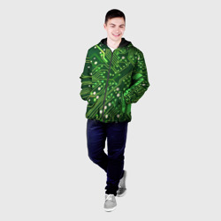 Мужская куртка 3D Микросхема - фото 2