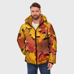 Мужская зимняя куртка 3D Осень на дворе - фото 2